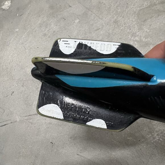 SwimWays Toypedo Orca Whale Torpedo 10” Vintage Swimming Pool Diving Toy - Picture 6 of 6